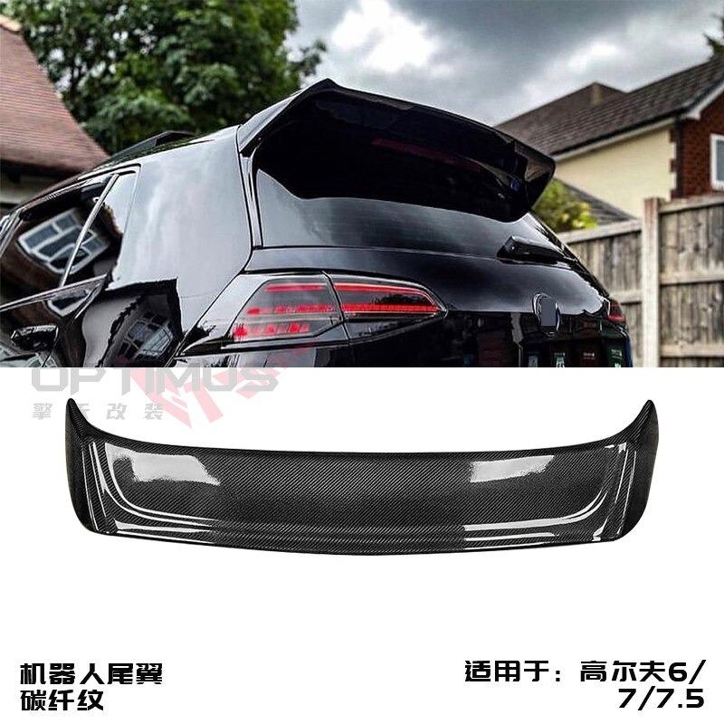 VWルポGTI リアルーフスポイラー　純正形状　FRP製 フォルクスワーゲン ゴルフ7 前期 7.5 後期 R GTI リア ルーフ