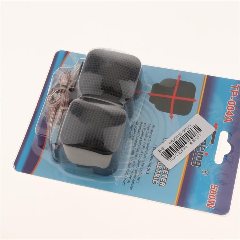 スピーカー オーディオ ステレオ カーステレオ セット ペア 500ワット 500w 車 ミニツイーター 音楽 12V ブラック コンパクト |  | 05