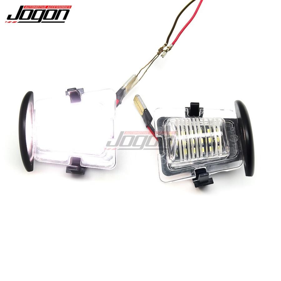 ジープ ラングラー JL JK JKU 2007-2020 LED リア バンパー トランク ナンバー プレート ライト ランプ アクセサリー 外装 カスタム |  | 01