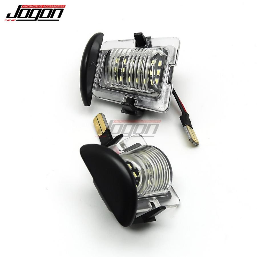 ジープ ラングラー JL JK JKU 2007-2020 LED リア バンパー トランク ナンバー プレート ライト ランプ アクセサリー 外装 カスタム |  | 03