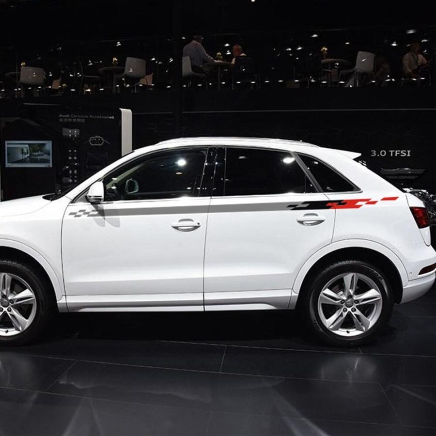 デカール ステッカー ビニール シール フィルム 車体 ボディ サイド ドア ライン 装飾 外装 自動車 A3 A4 Q5 カローラ シビック フォード |  | 04