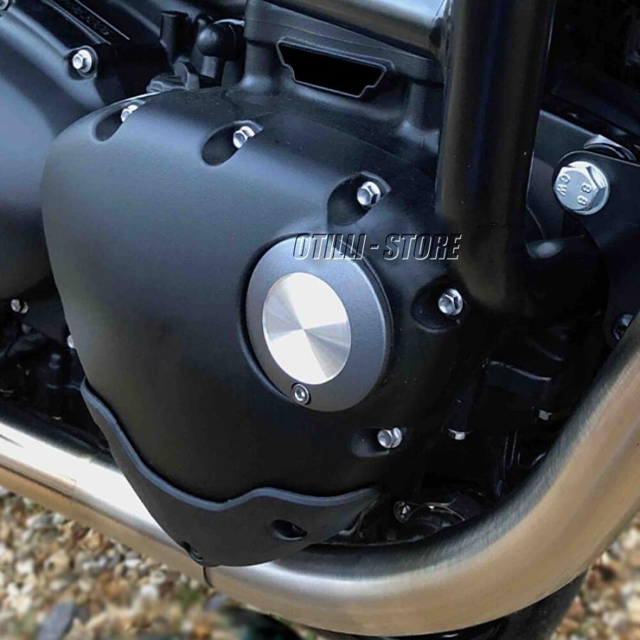 TRIUMPH トライアンフ ボンネビル T100 T120 ストリートスクランブラー スラクストン エンジンプロテクター ガード 保護 |  | 03