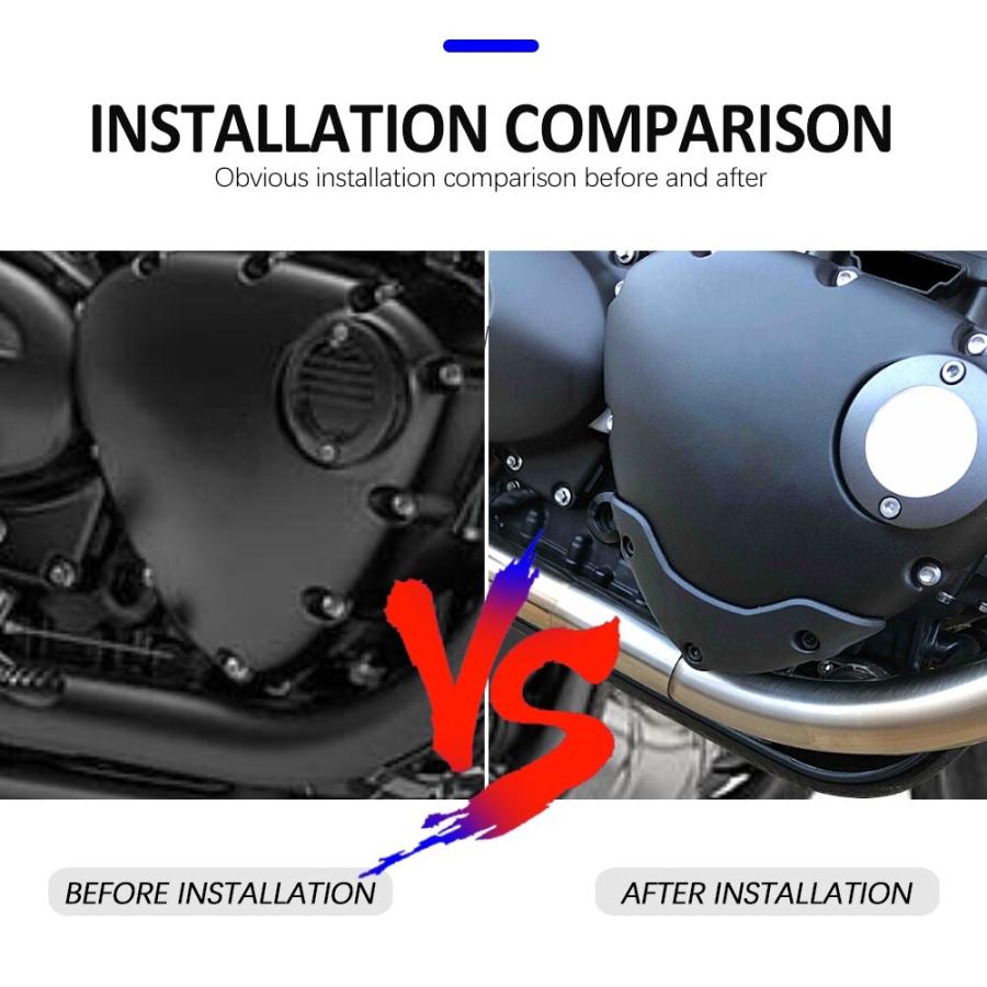 TRIUMPH トライアンフ ボンネビル T100 T120 ストリートスクランブラー スラクストン エンジンプロテクター ガード 保護 |  | 05