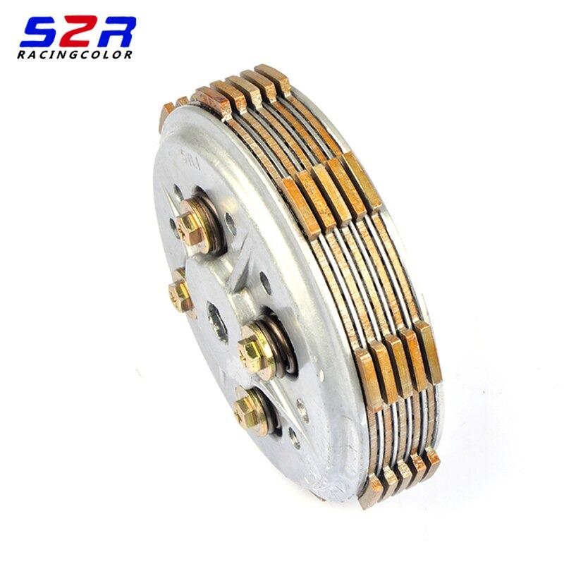 クラッチプレート ドラム アセンブリ バスケット フリクションプレートキット 5枚 ヤマハ YBR125 YB 125 XTZ125 TTR-125 |  | 03