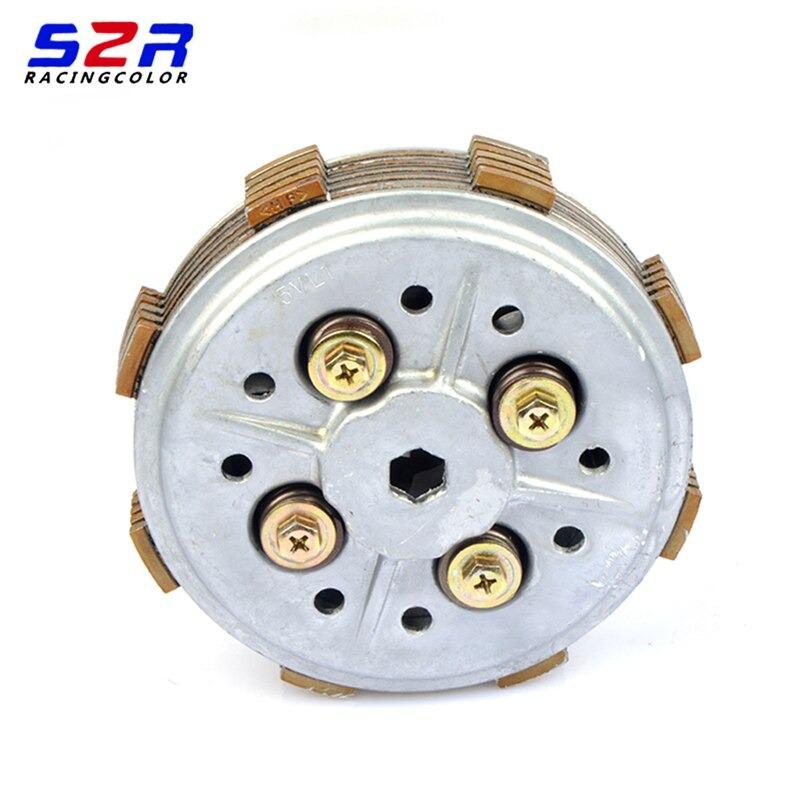 クラッチプレート ドラム アセンブリ バスケット フリクションプレートキット 5枚 ヤマハ YBR125 YB 125 XTZ125 TTR-125 |  | 04