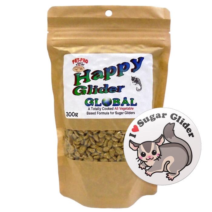 【ステッカーセット】『 Happy Glider GLOBAL 1点+モモンガステッカーセット 』 300g ハッピーグライダーグローバル