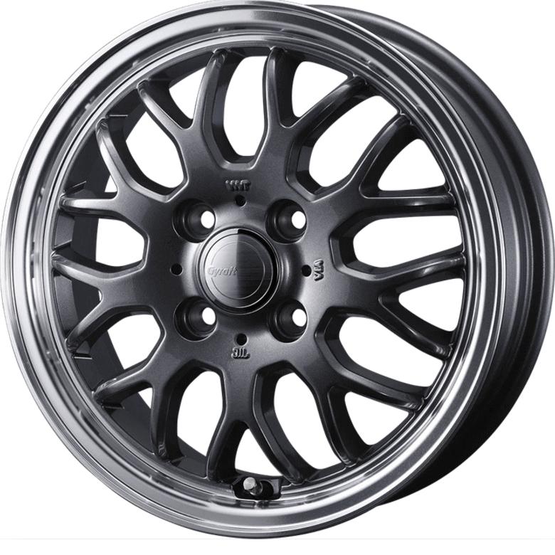 WEDS GYRAFT 9M 1445+45 4-100 GM N BOX / BOX+ BOX/ JF3・4 WEDS GYRAFT 9M 1445+45 4-100 GM N BOX / BOX+ BOX/ JF3・4
