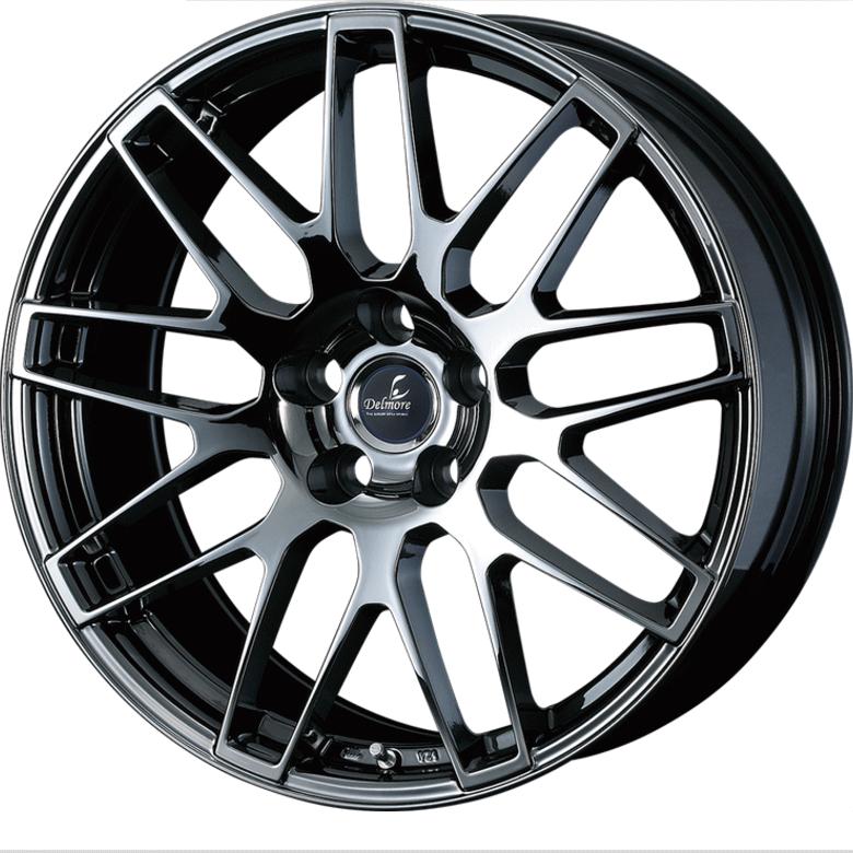 WEDS DELMORE LC.S 1870+45 5-114.3 SBC トヨタ純正アルミホイール用 