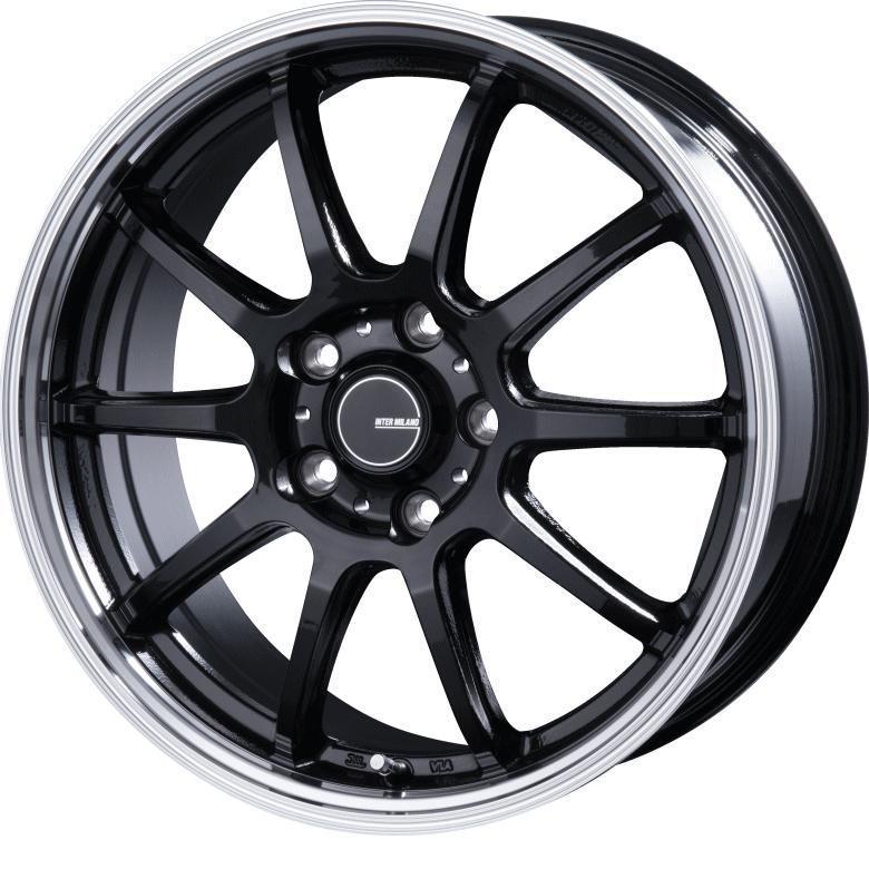 INFINITY F10 1880+45 5-100 BK/RP INTER MILANO アルミホイール