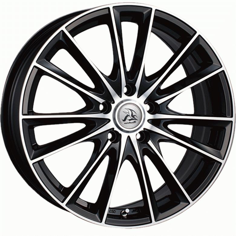 カシーナ FV7 1875+38 5-114.3 ブラックポリッシュ アルファード