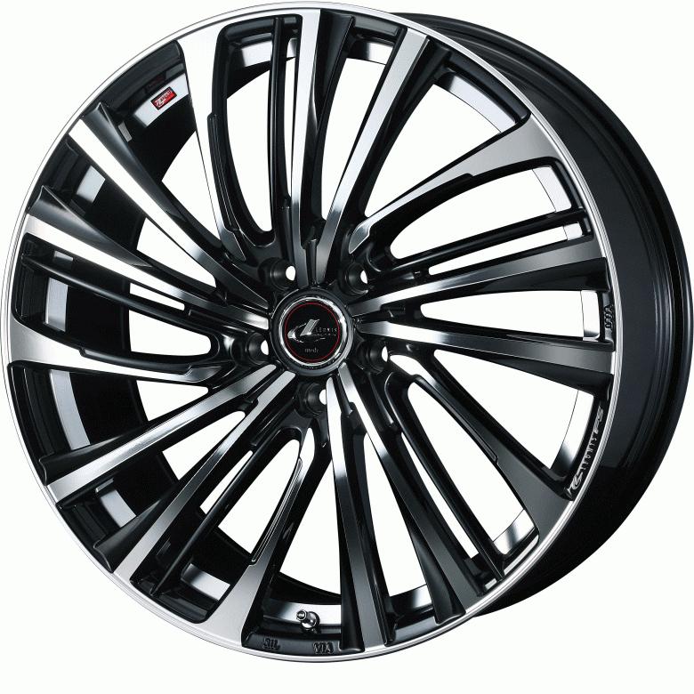 レオニス FS 1665+52 5-114.3 PBMC ウェッズ アルミホイール [401]