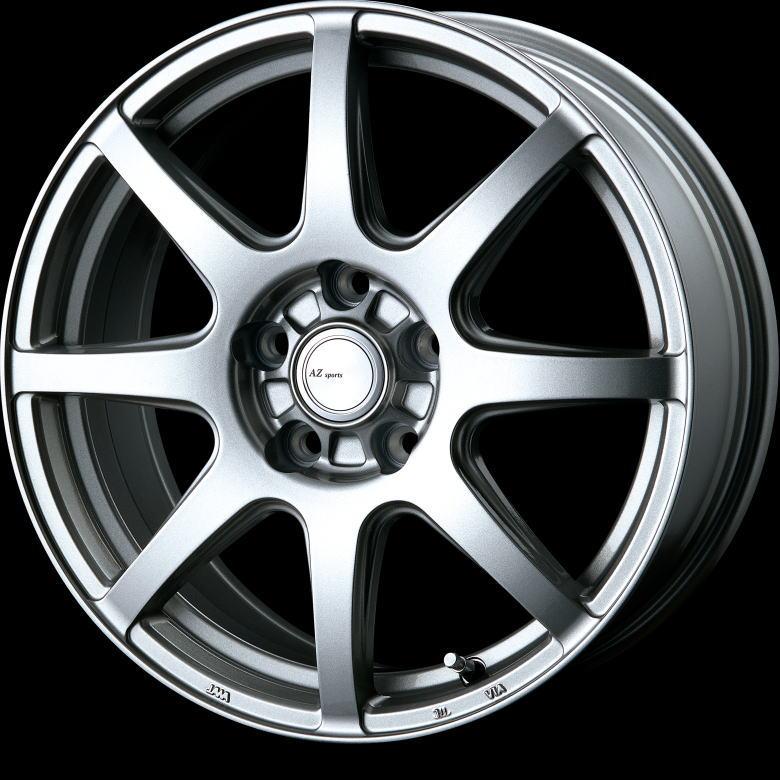 AZ sports LX-8 1770+53 5-114.3 CS INTER MILANO アルミホイール [511