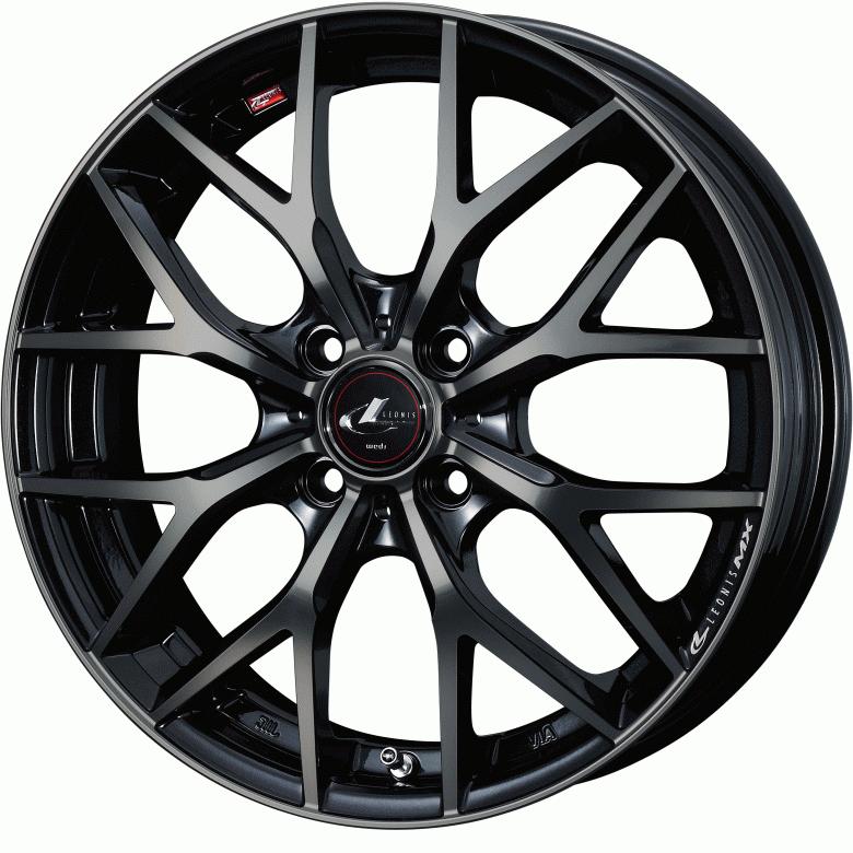 WEDS（ウェッズ） LEONIS MX 1445+45 4-100 Φ65 PBMC/TI weds アルミ