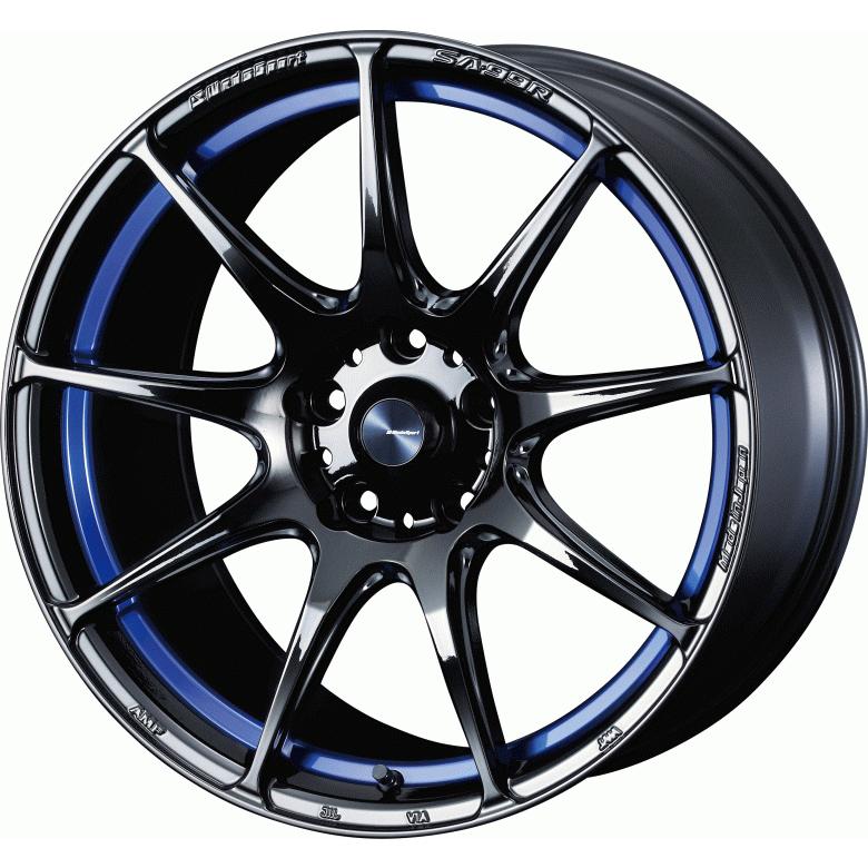 WedsSport SA-99R BLC2 未使用ホイール4本 WEDS WedsSport SA-99R 1765+42 4-100 BLC2 weds アルミホイール