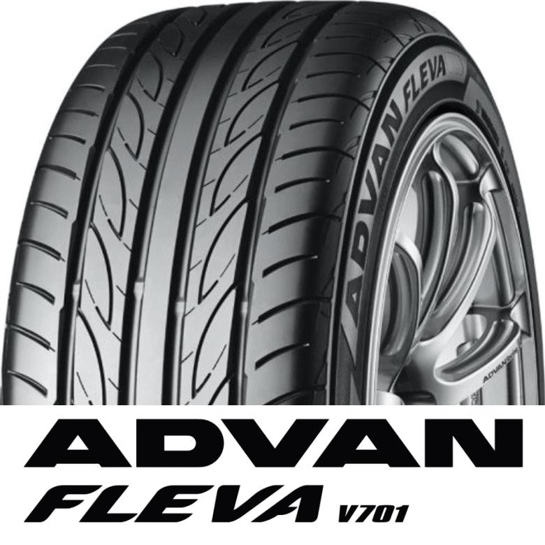 Yokohama Advan Fleva V701 Summer Tire - 225/40R19 93W XL