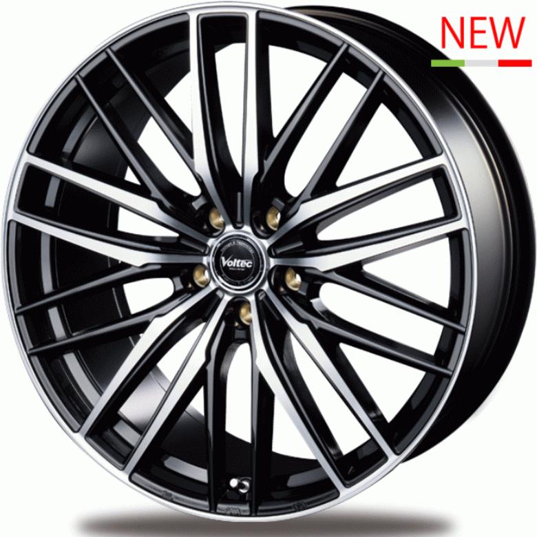 VOLTEC EURO SPORTS 1880+42 5-114.3 BK/P INTER MILANO アルミ 