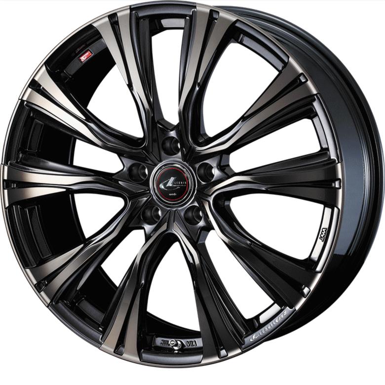 LEONIS 8J×18+42 ブリザック235/55R18 4本セット