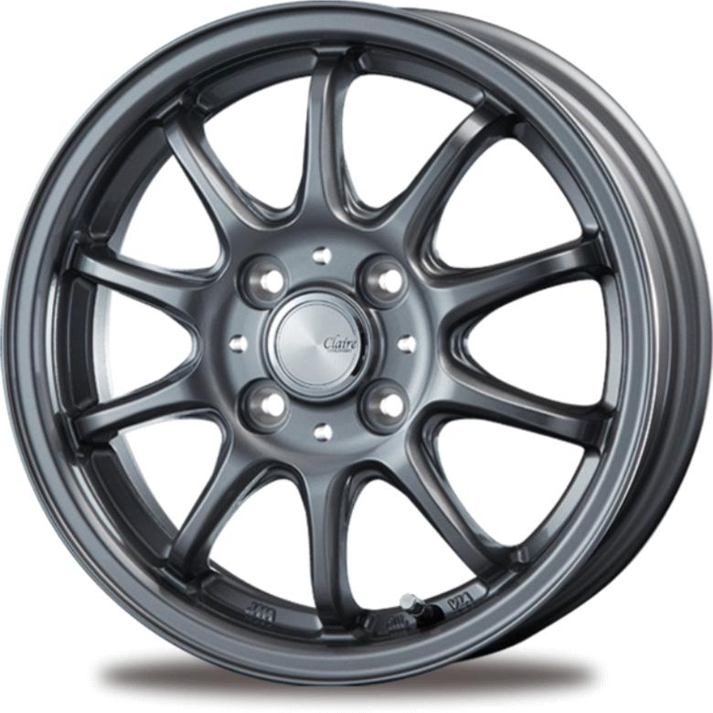 colon様　オーダー専用 CLAIRE ZT10 1340+43 4-100 GM INTER MILANO アルミホイール [512