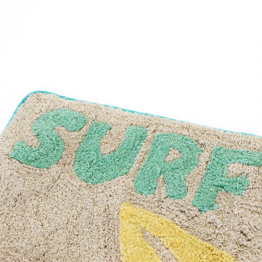 【宅急便発送商品】ウェーブ×ホヌ サーフマット/ハワイアン/SURF/カメ/波柄/玄関マット |  | 05