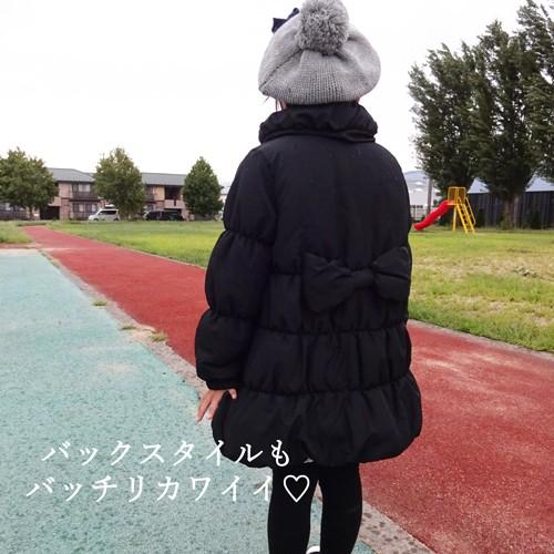 天使のコート【子供服】【女の子】後ろリボン♪お上品なお姫様コート♪ロング　アウター　９０ｃｍ〜１６０ｃｍ |  | 03
