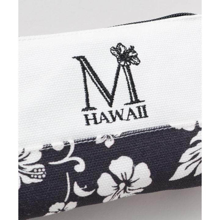 【メール便送料無料】アロアロイニシャルポーチ/ハワイ/ハイビスカス/プレゼント/コスメポーチ/HAWAII |  | 14