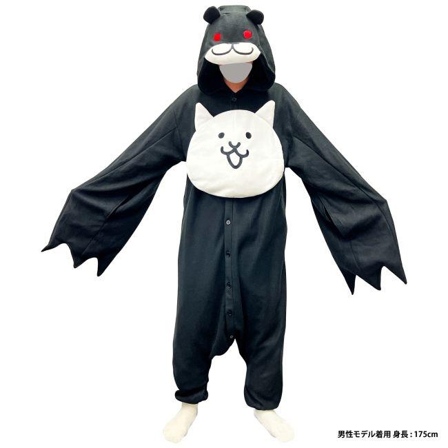 着ぐるみ 大人用 にゃんこ大戦争 ネコブラックマ着ぐるみ SAZAC