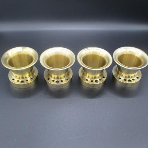 CR キャブレタースモールボディショートファンネル真鍮製