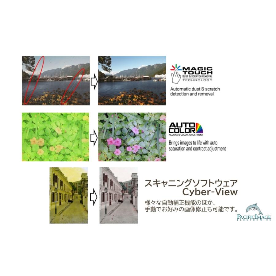 フィルムスキャナ PowerFilm Plus 日本語対応品 新品未使用 PacificImage PowerFilm Plus フィルムスキャナー 35mmフィルム