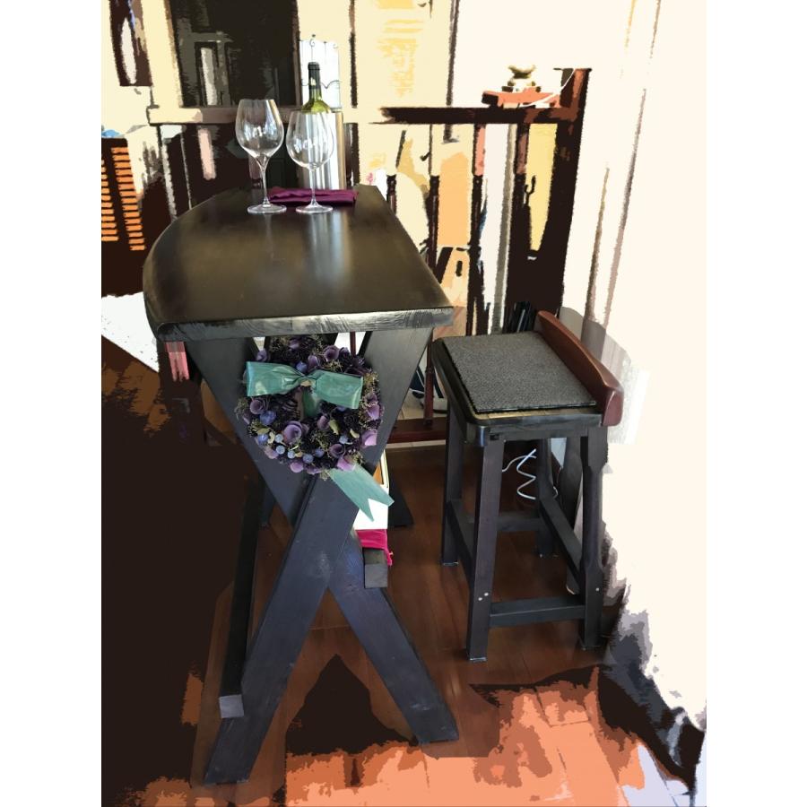 カウンターテーブル・セット(テーブルと椅子のセット）ハイテーブル♪バーカウンター |  | 02