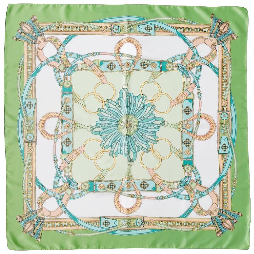 レディース スカーフ イタリア製 母の日 エルメス調 大判 88cm