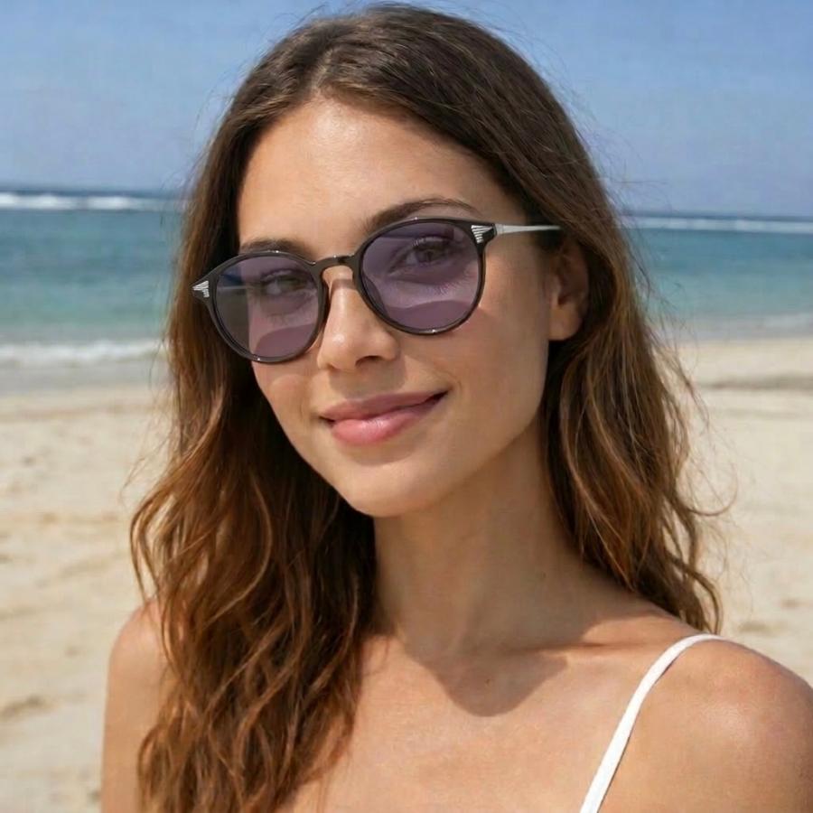 サングラス レディース 調光 メンズ ボストンタイプ UVカット ブルーライトカット 調光レンズ 昼夜兼用 紫外線カット | ブランド登録なし | 12