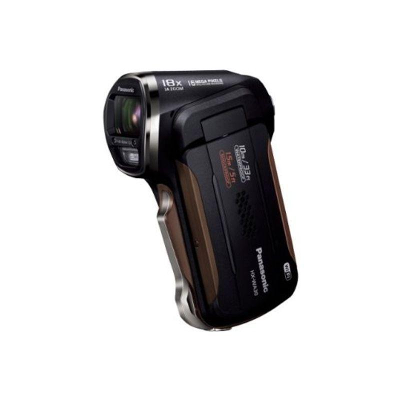 パナソニック デジタルムービーカメラ 防水&タフ設計 ブラック HX-WA30-K