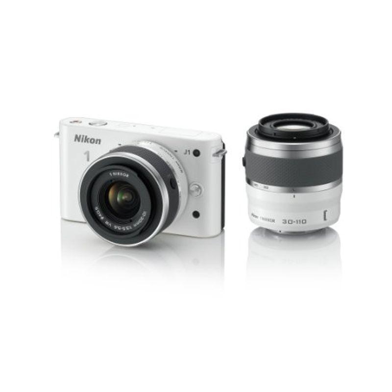Nikon ミラーレス一眼カメラ 1 (ニコンワン) J1 (ジェイワン) ダブル
