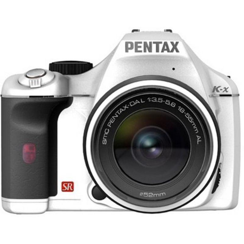 PENTAX デジタル一眼レフカメラ K-x レンズキット ホワイト｜scarlet2021