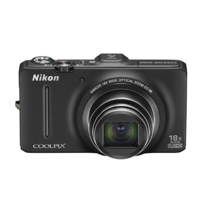 Nikon デジタルカメラ COOLPIX (クールピクス) S9300 ノーブルブラック