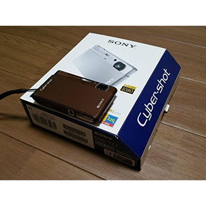 ソニー SONY Cyber-shot DSC-T77 ブラウン 【公式通販】