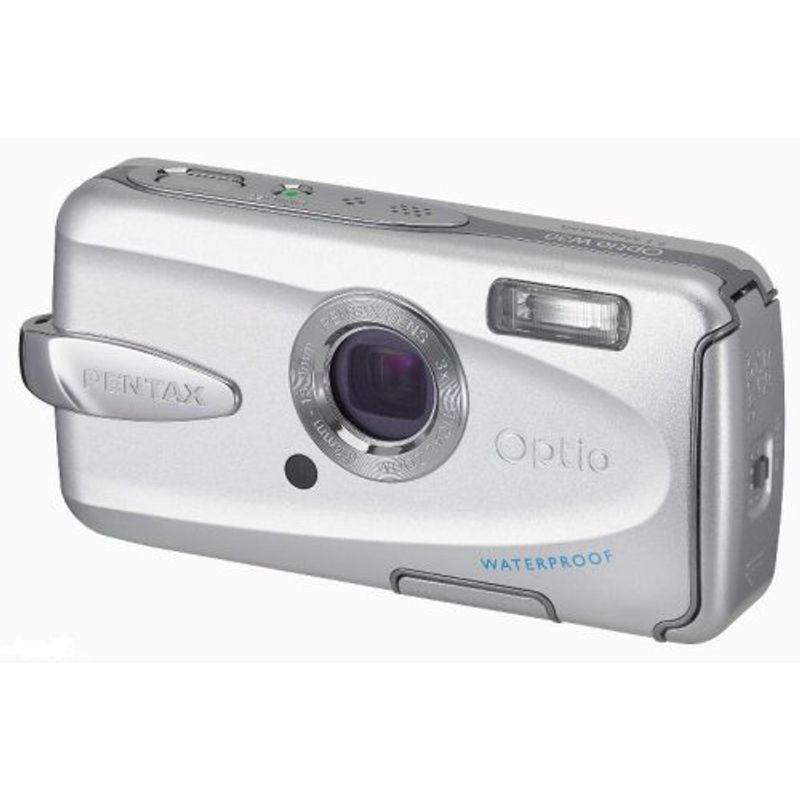 【完動品】PENTAX Optio W30 デジタルカメラ 動作確認済み PENTAX 防水デジタルカメラ Optio (オプティオ) W30 シルバー