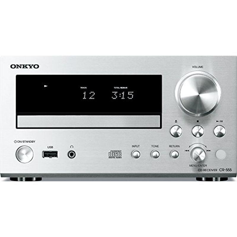 ONKYO CDチューナーアンプ CR-555(S) : スカーレット2021 - 通販