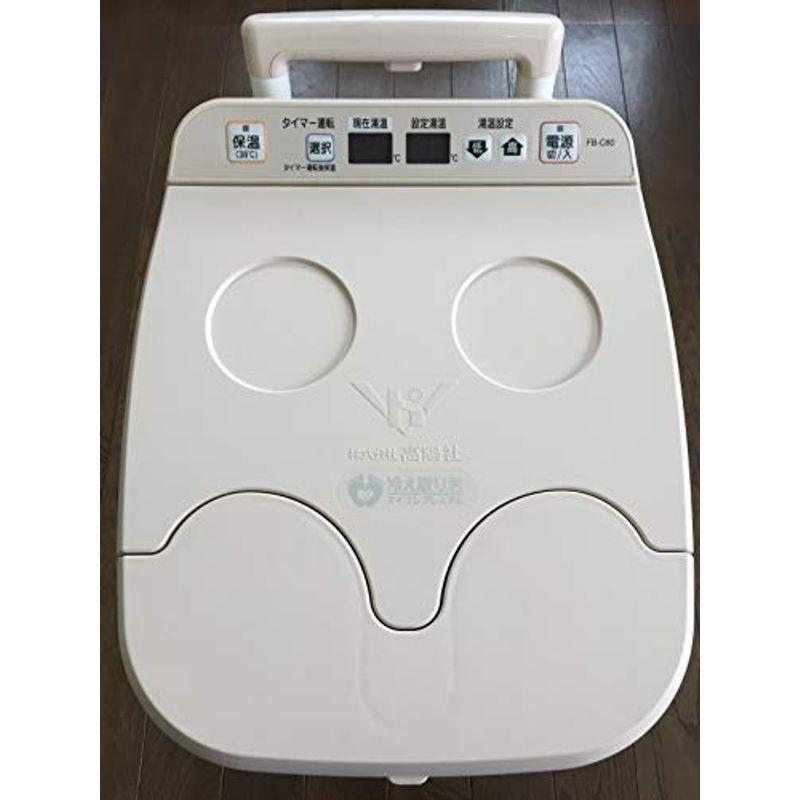 高陽社ひえとり君自宅で足湯