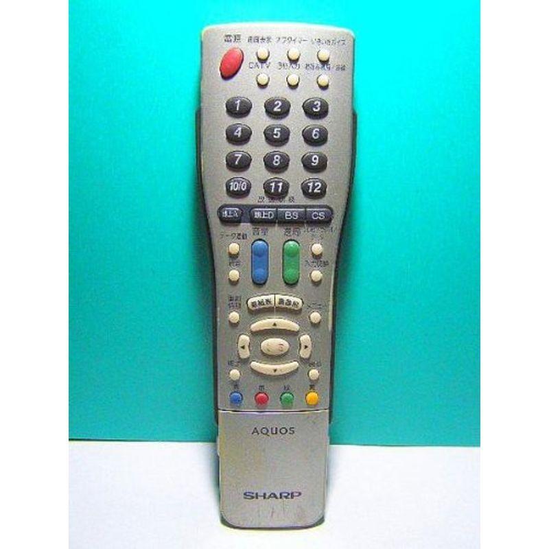 シャープ テレビリモコン GA366WJSA
