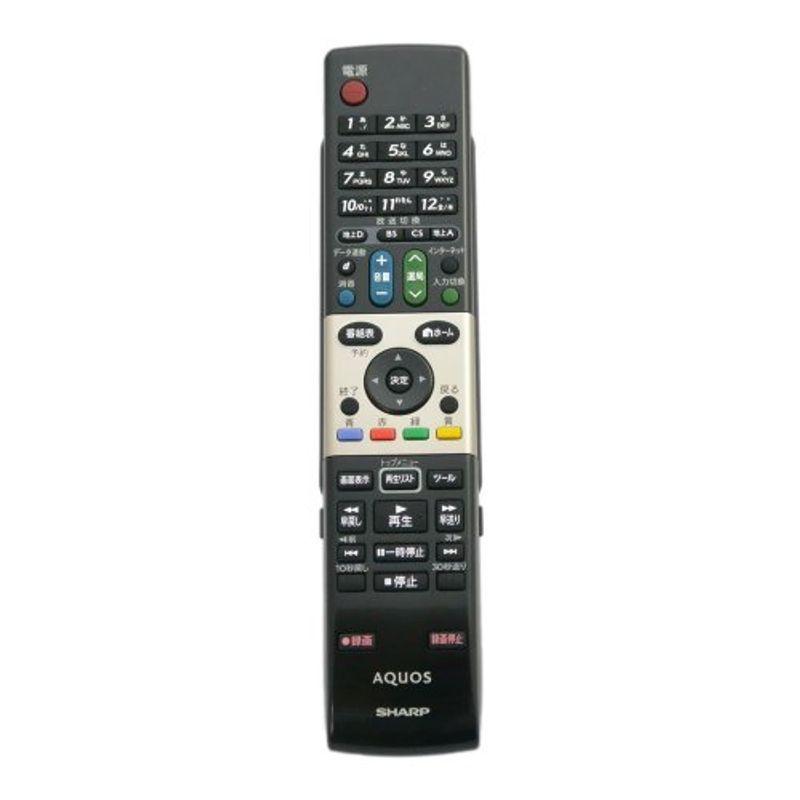 0106380320 RRMCGA863WJSA テレビリモコン シャープ SHARP(中古品) 0106380320 RRMCGA863WJSA テレビリモコン シャープ SHARP