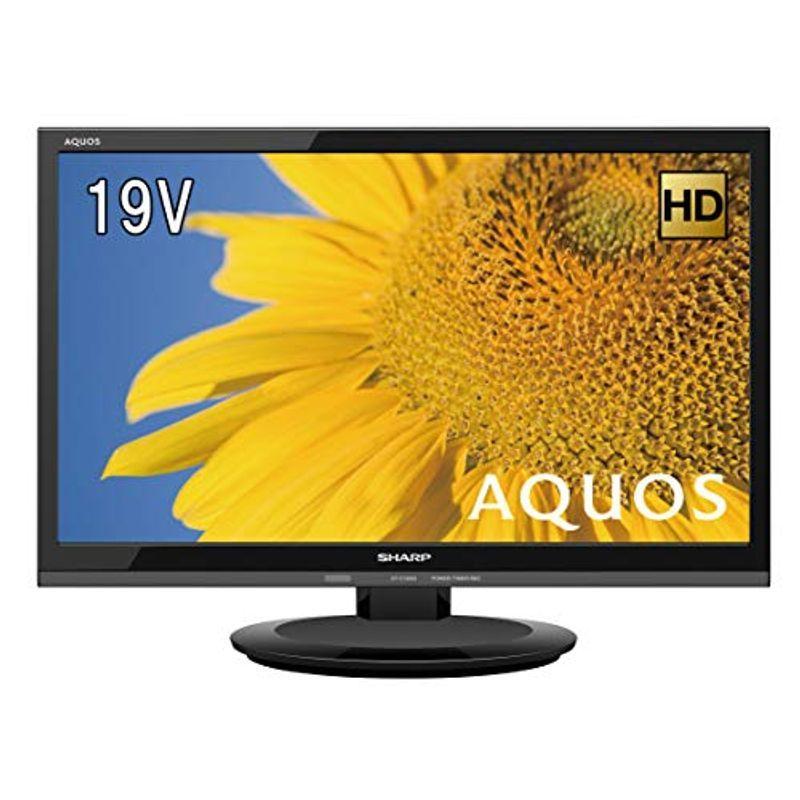 シャープ 液晶 テレビ ハイビジョン 外付HDD対応(裏番組録画) ?AQUOS ブラック 19V型 2T-C19ADB