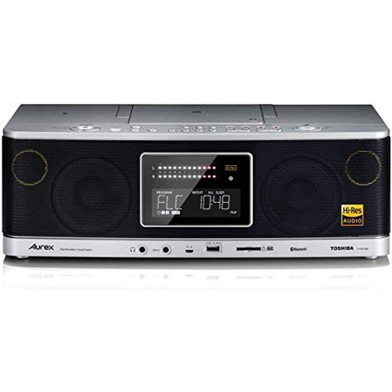 東芝 CDラジオ ハイレゾ対応 Bluetooth搭載 Aurex TY-AH1000(S