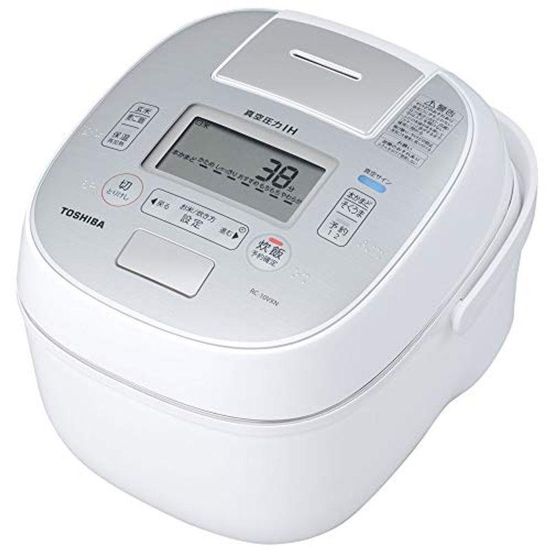 東芝 真空圧力IHジャー炊飯器（5.5合炊き） グランホワイトTOSHIBA 