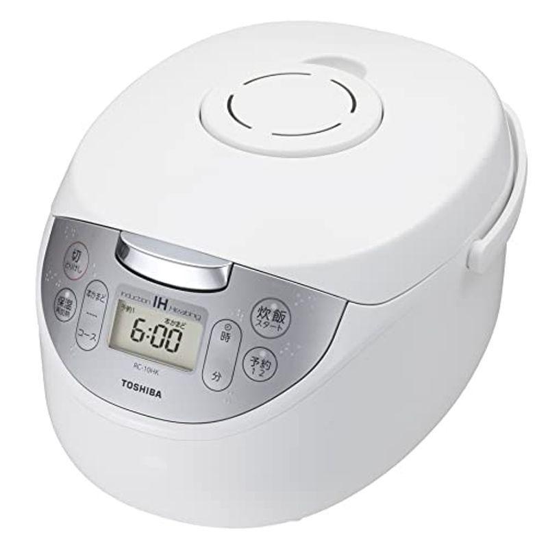 東芝 炊飯器 5.5合 IHジャー炊飯器 保温白米24時間 RC-10HK(W