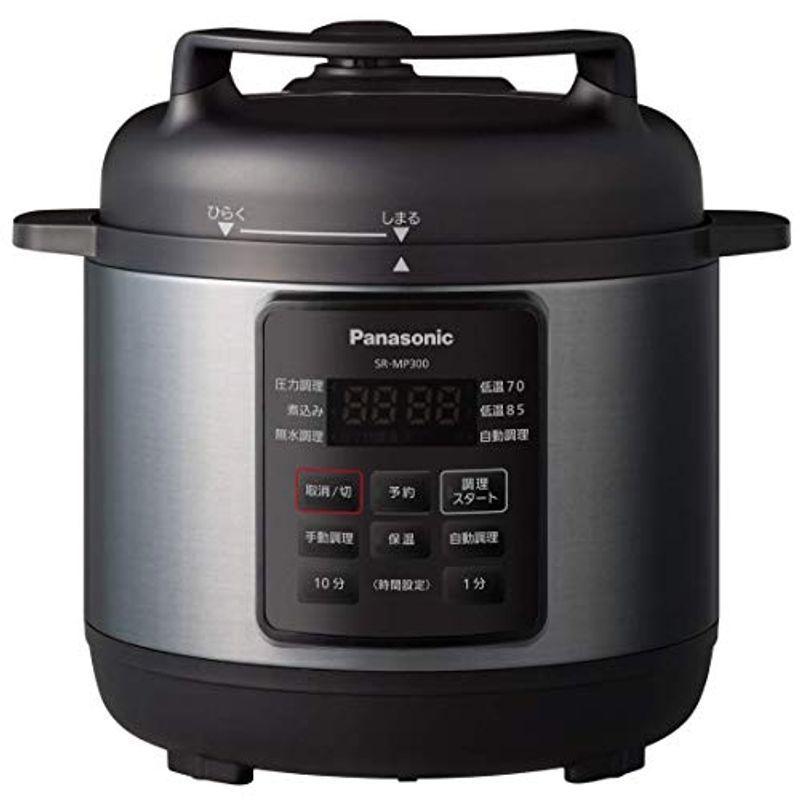 パナソニック 電気圧力鍋 3L 圧力/低温/無水/煮込/自動調理 レシピブック付 パナソニック 電気圧力鍋 3L(満水容量3L/調理容量2L) 圧力/低温/無水