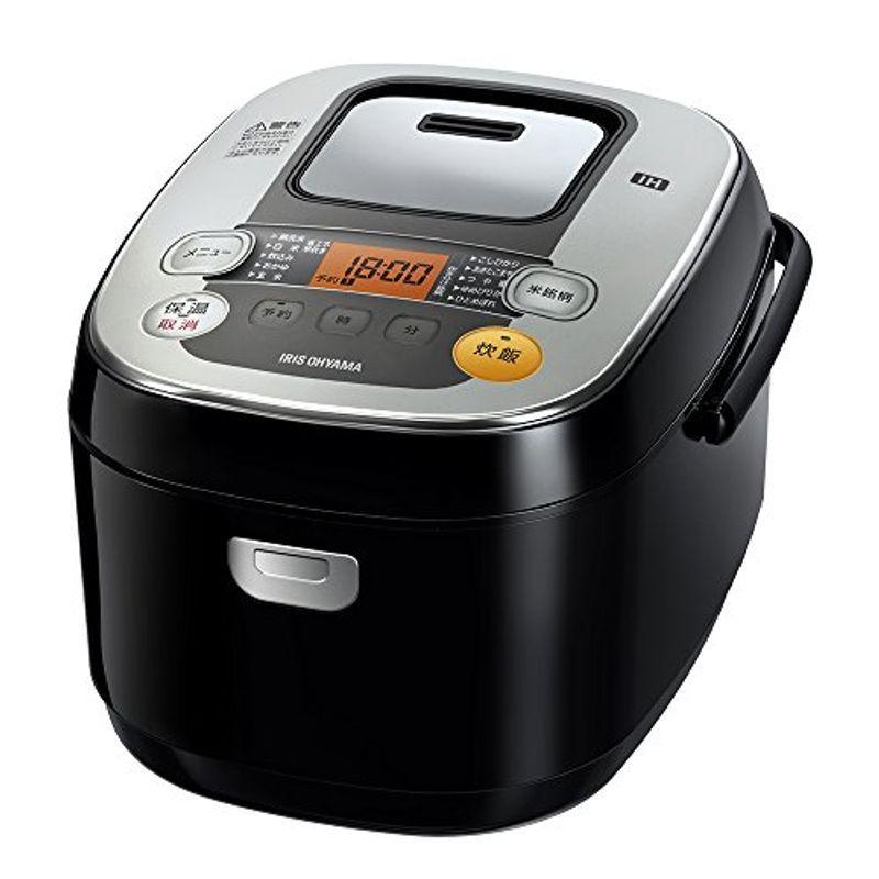 アイリスオーヤマ 炊飯器 IH式 5.5合 銘柄炊き分け機能付き 大火力 RC-IB50-B｜scarlet2021
