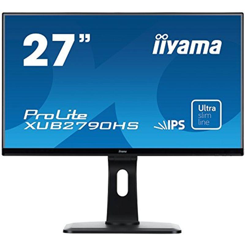 iiyama ディスプレイ モニター XUB2790HS-B1 27インチ/フルHD/スリム 