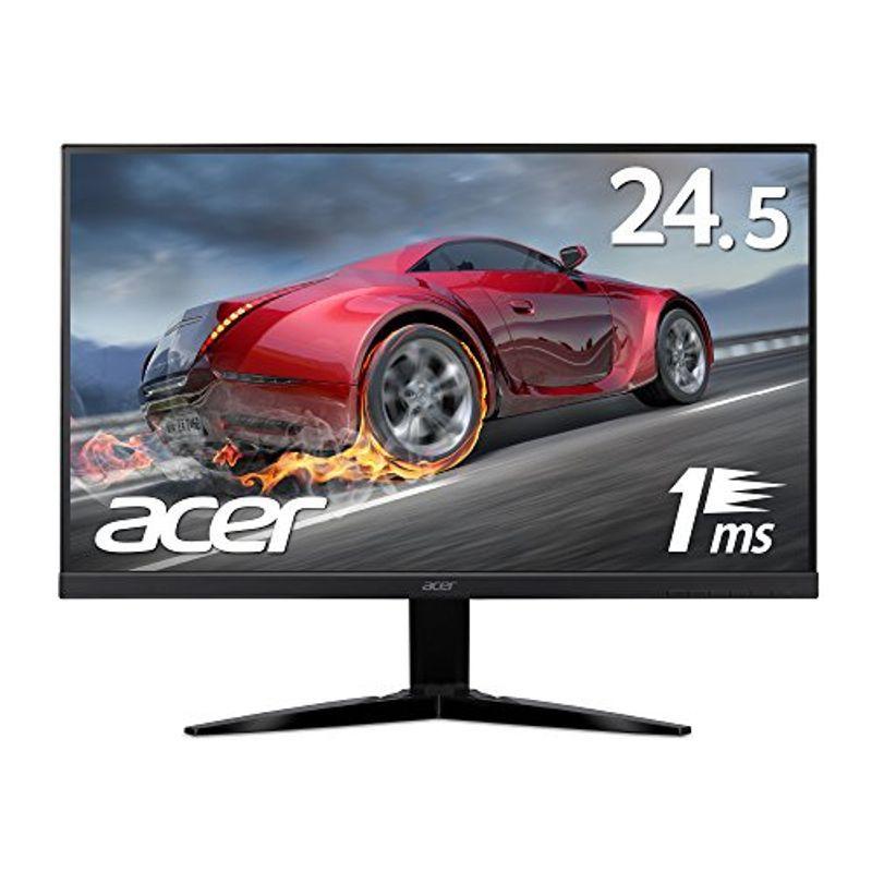 Acer ゲーミングモニター KG251Qbmiix 24.5インチ 応答速度1ms/Free 