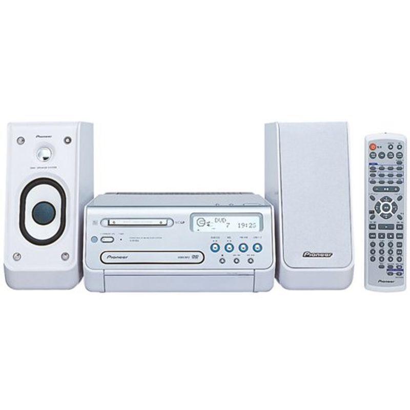 パイオニア アイディPR7DV‐S X-PR7DV-S DVD/MDミニコンポ (シルバー